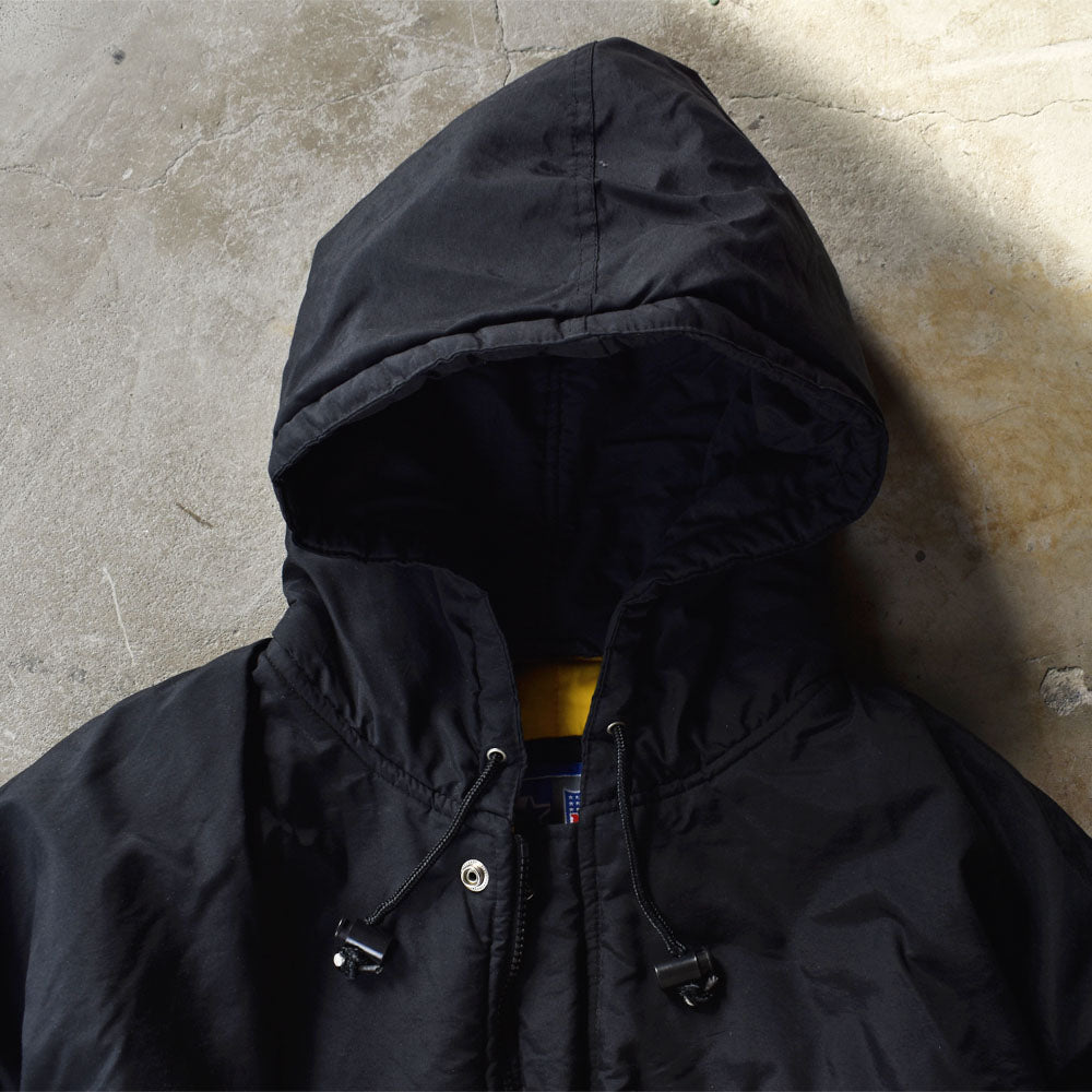 90’s STARTER “NFL Pittsburgh Steelers” 中綿入り フード ナイロンジャケット 240107