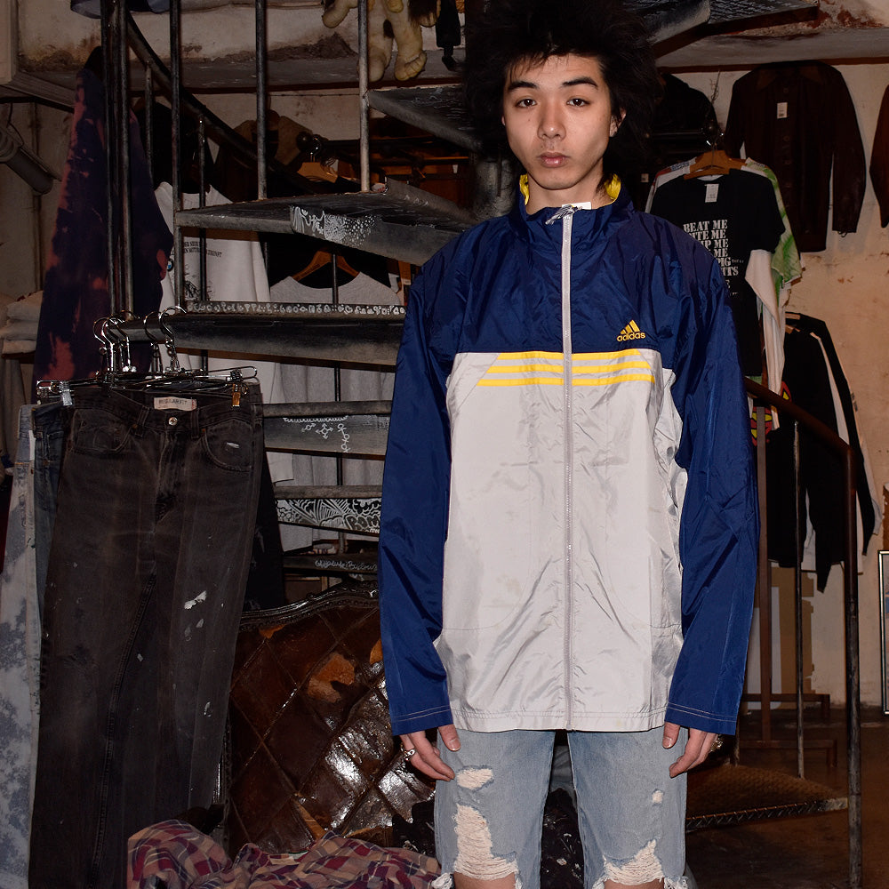 Y2K adidas ナイロンジャケット 250305H