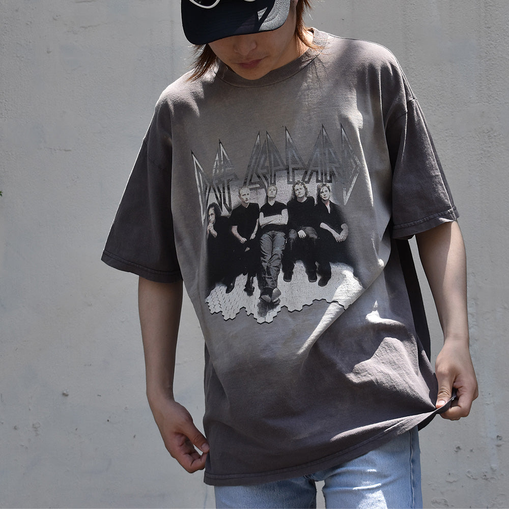 90's Def Leppard "Euphoria" 1999Tour Tシャツ 230518H