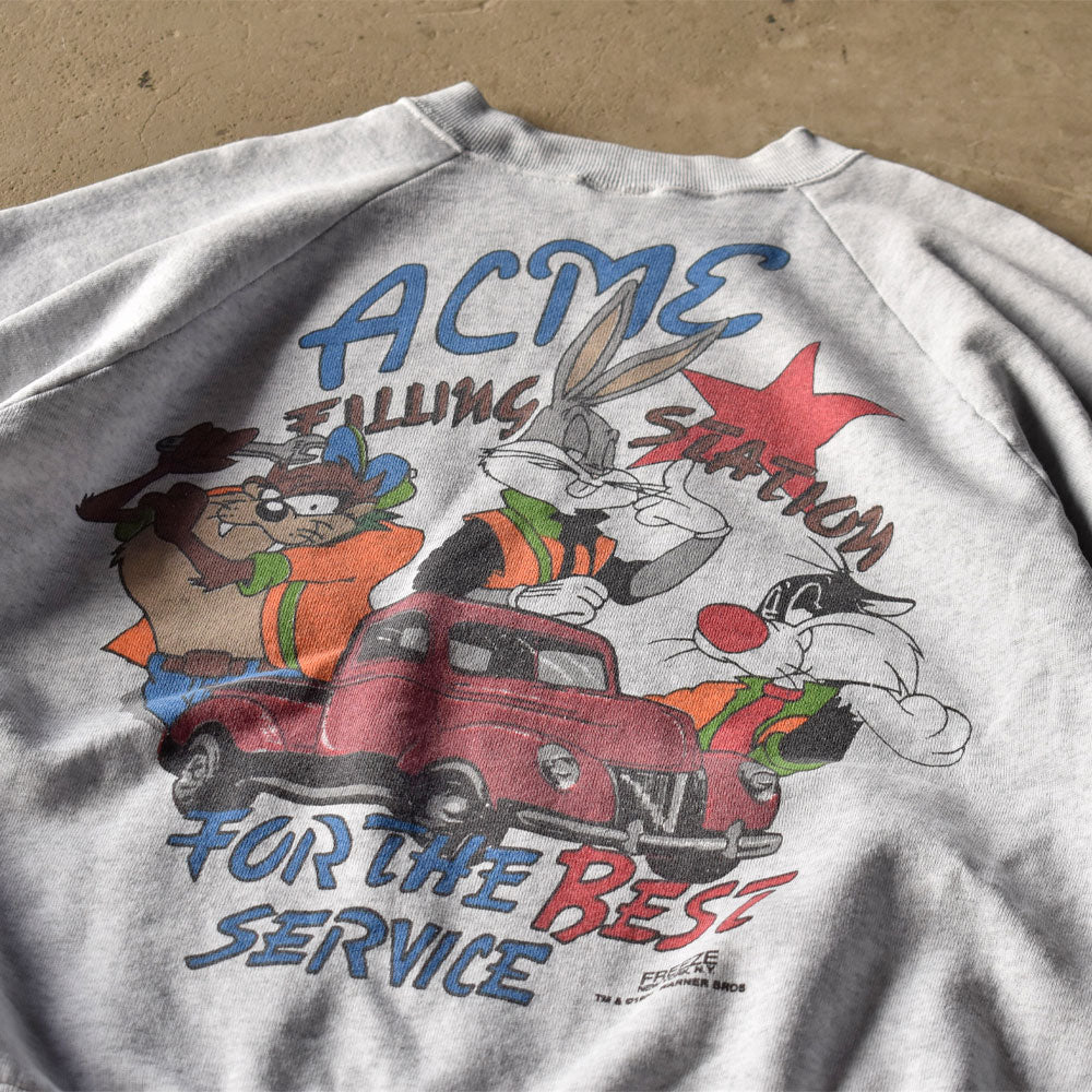 90’s Looney Tunes AOP! キャラスウェット USA製 240514
