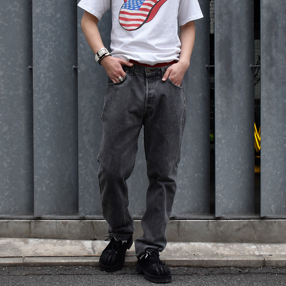 90's Levi's 501 ブラックデニムパンツ USA製 240508H