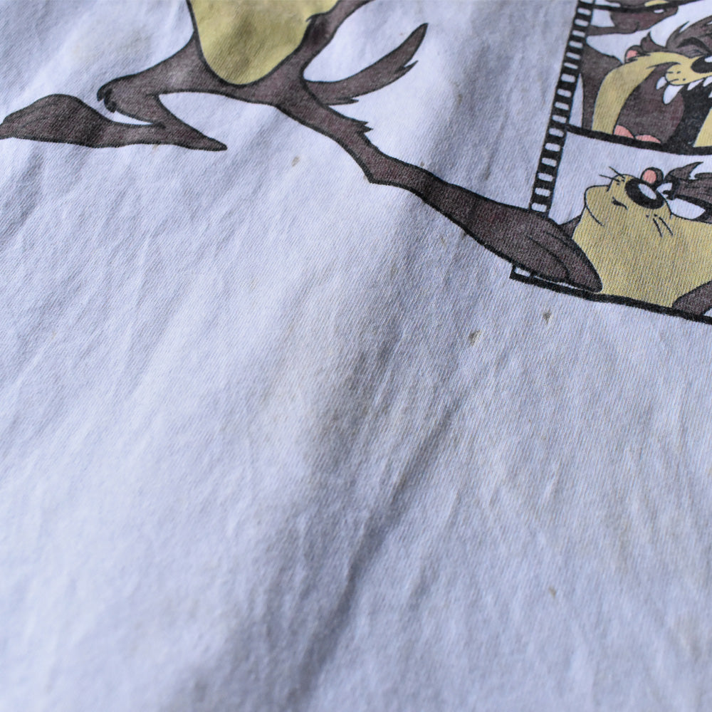 90's Looney Tunes ”TASMANIAN DEVIL” キャラ Tシャツ USA製 240413