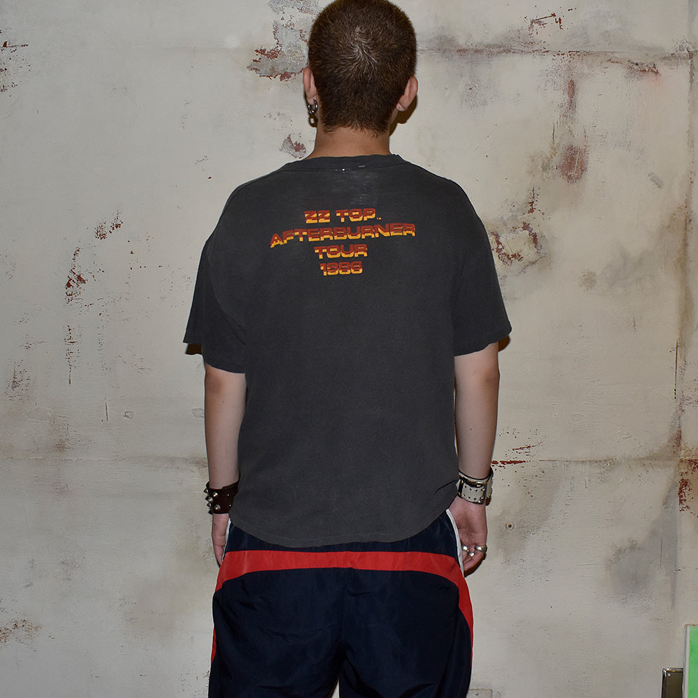 80's ZZ TOP “Afterburner“ Tour 1986 ロック Tシャツ 250716H