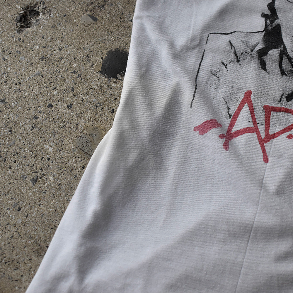 80's “ADAM ANT“ ロック Tシャツ 250827H
