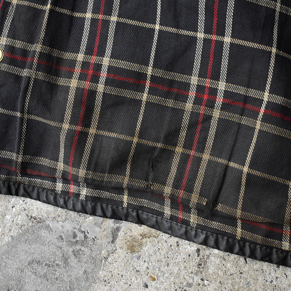 90's Barbour “BEAUFORT” オイルドジャケット 旧3ワラント イングランド製 250123