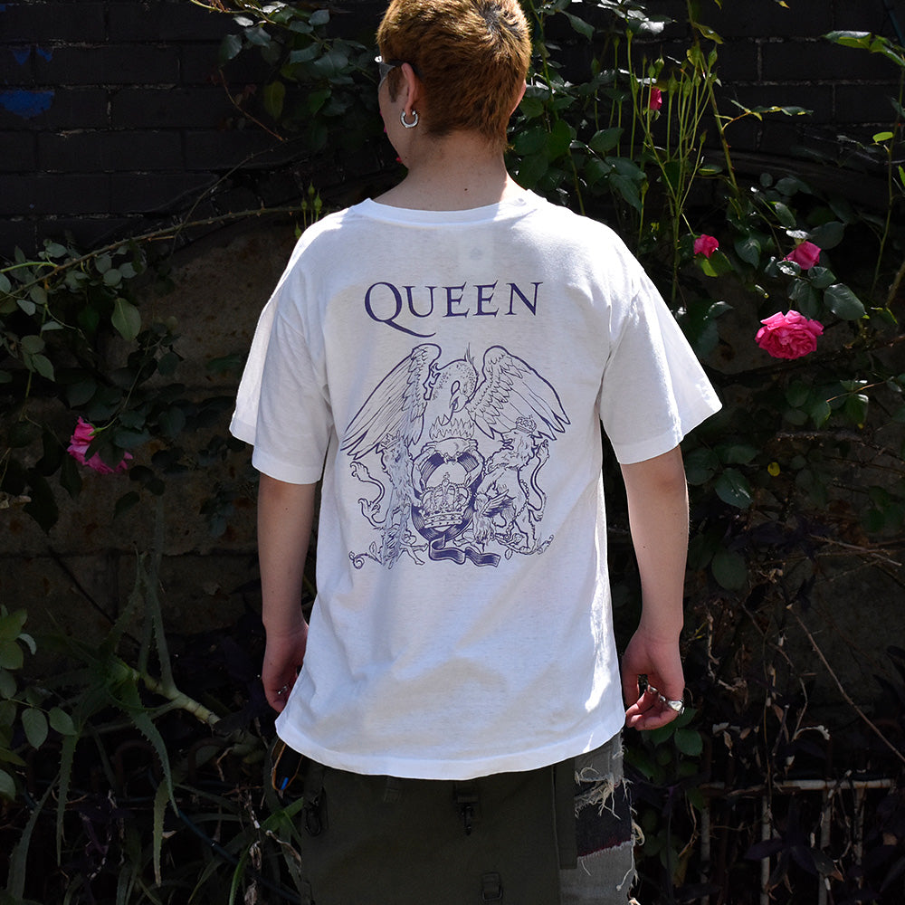 90's QUEEN ロゴ Tシャツ Euro製 250504H