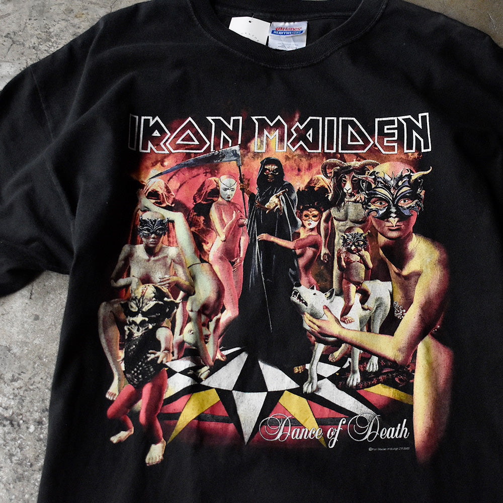 Y2K Iron Maiden “Dance of Death” World Tour Tシャツ 250510H