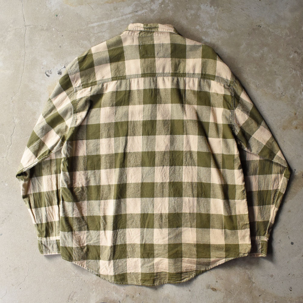 90’s Levi’s ブロックチェック フランネルシャツ 251007H