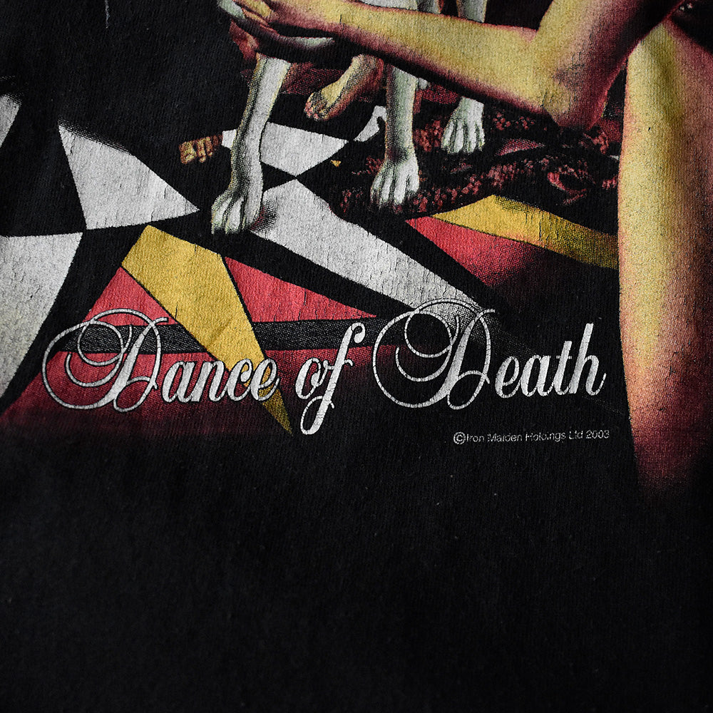 Y2K Iron Maiden “Dance of Death” World Tour Tシャツ 250510H