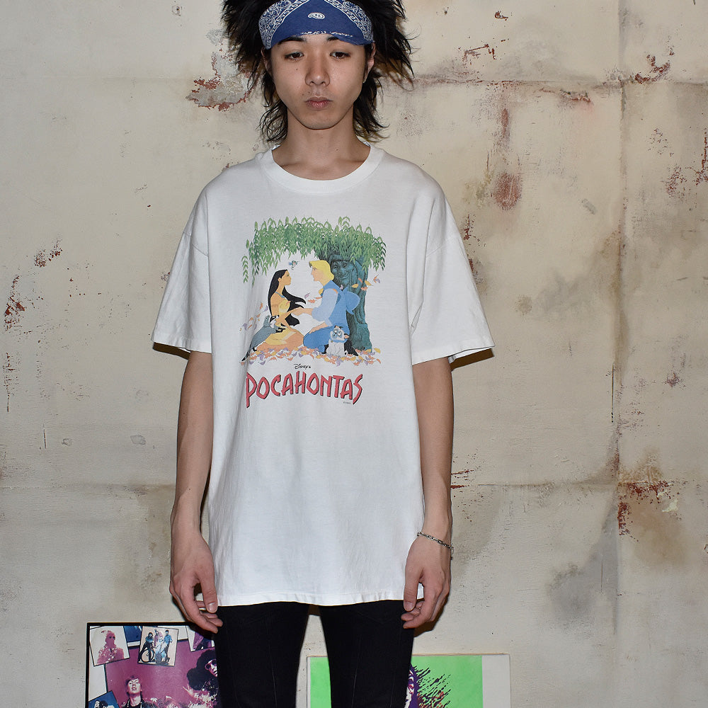 90's Disney “Pocahontas” Tシャツ USA製 250506H