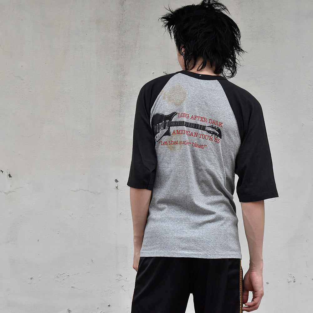 80's Tom petty and the Heartbreakers “Long After Dark” Tour ラグランスリーブTシャツ 250428H