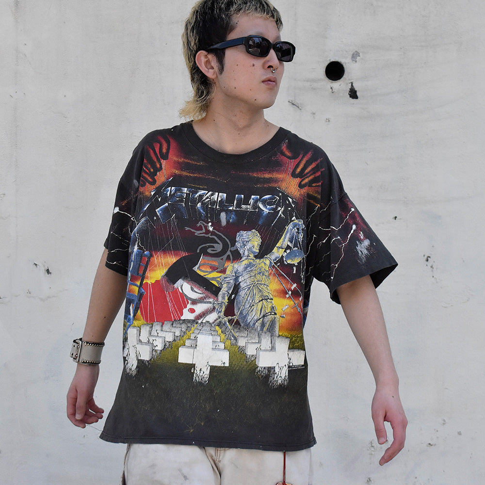 90's AOP! Special! METALLICA Tシャツ 240410H