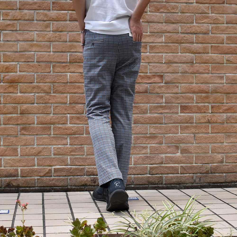 70's HAGGAR Slacks SCOVILLジッパー 千鳥格子 チェック柄 スラックスパンツ 250801H