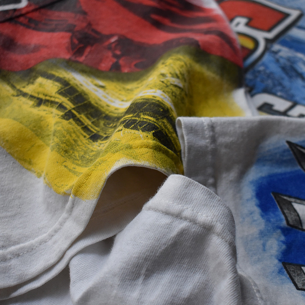 Y2K CHASE authentics “NASCAR / Food City 500” AOP! レーシング Tシャツ 230603H