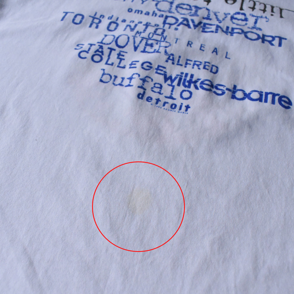 90's Alanis Morissette “Jagged little tour” ロックTシャツ 250526