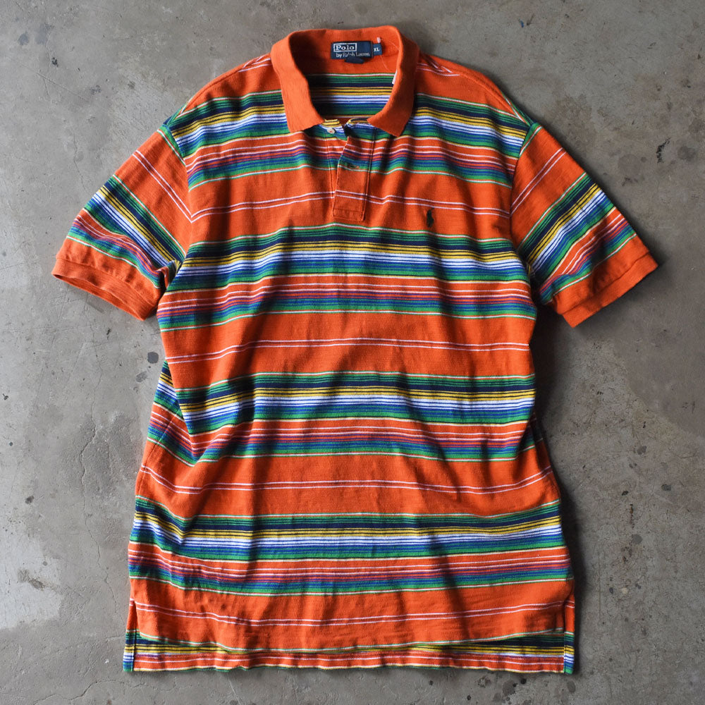 Polo Ralph Lauren マルチボーダー ポロシャツ 240624 S2140