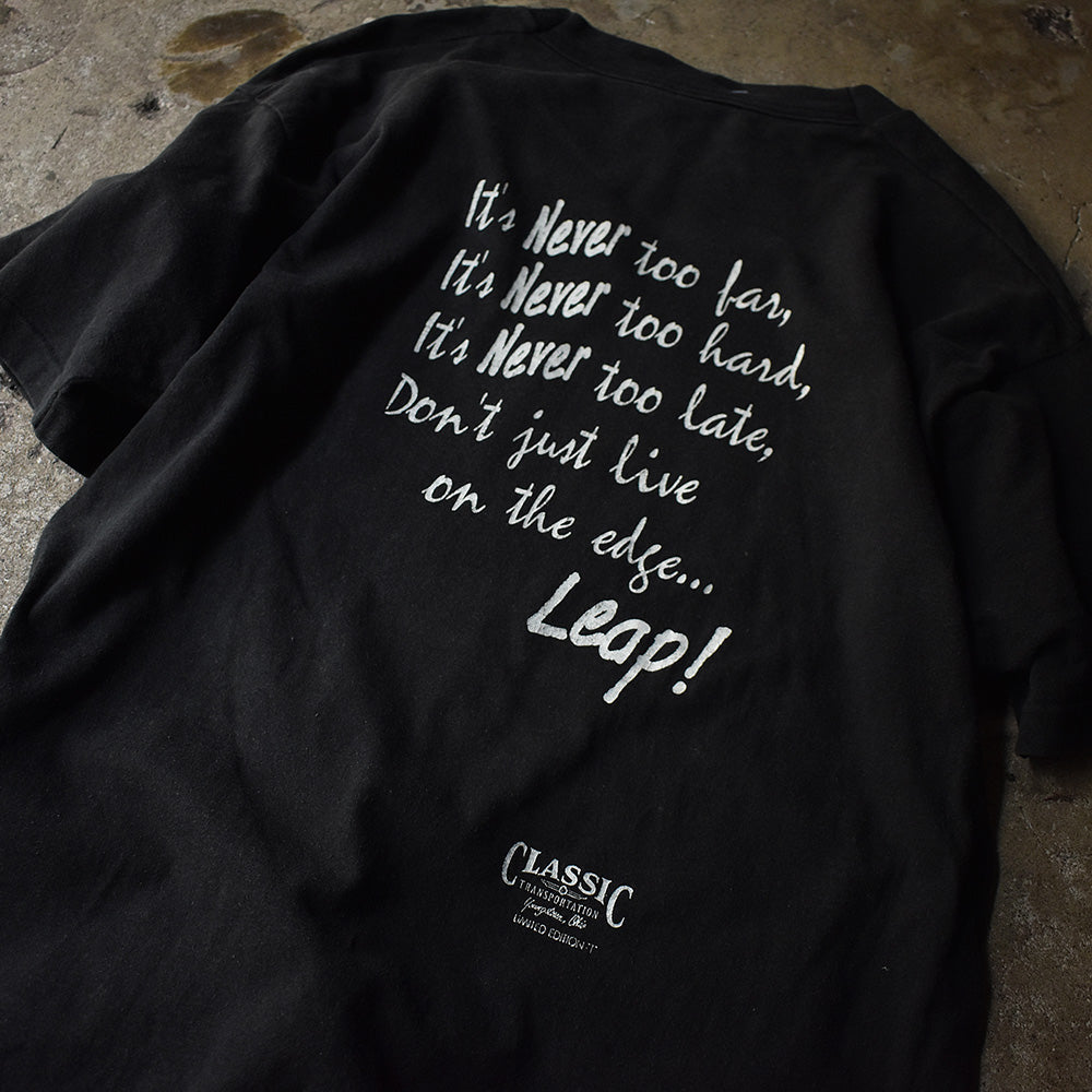 90's "HOT ROD" HOODLUMS Bad To The Bone Road Trip Tour スカル Tシャツ USA製 230528H