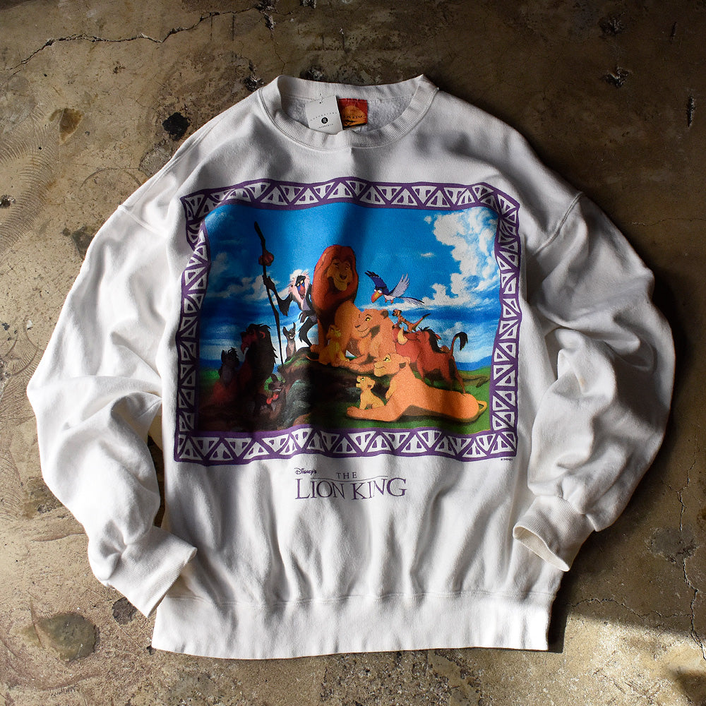 90's Disney “THE LION KING” スウェット USA製 231014H