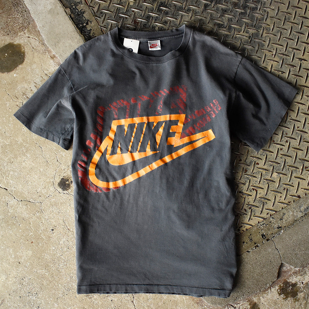 90's NIKE 2段ロゴTシャツ USA製 250411H