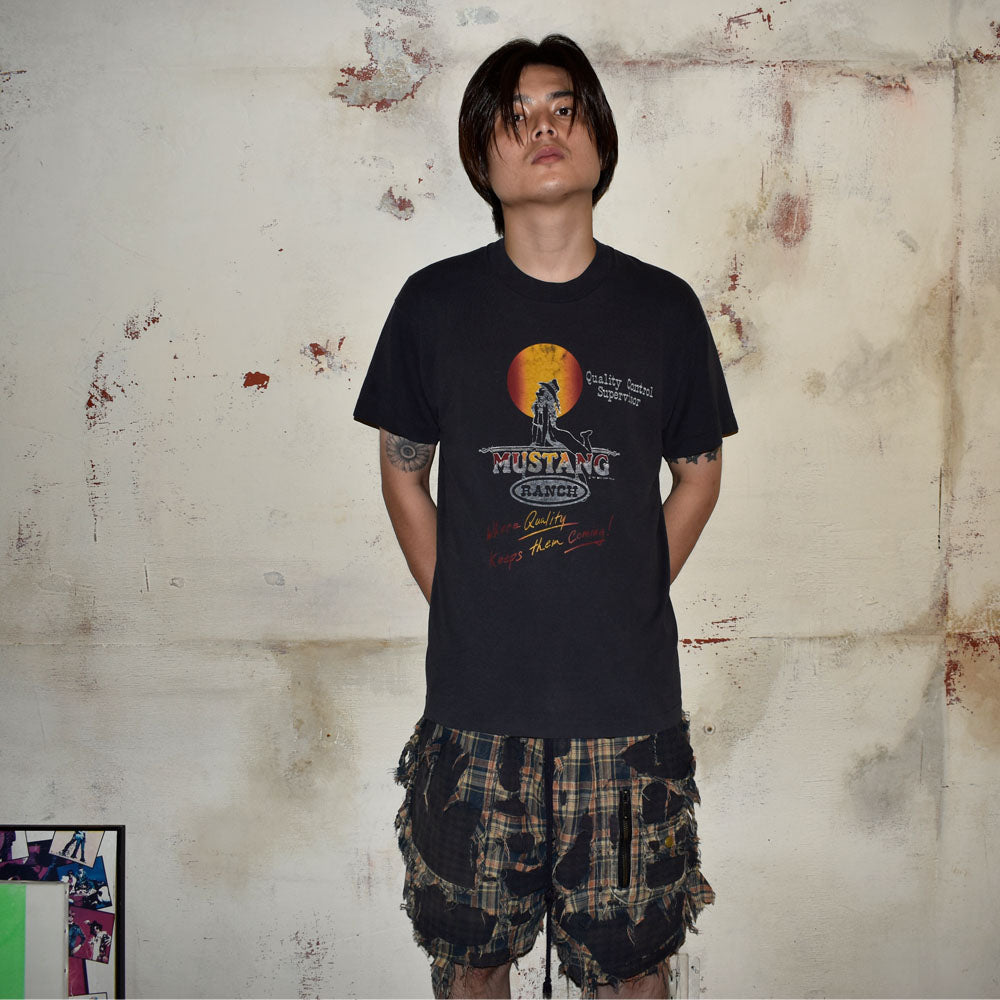 80’s Mustang Ranch “Quality Control Supervisor” Tシャツ 250905H