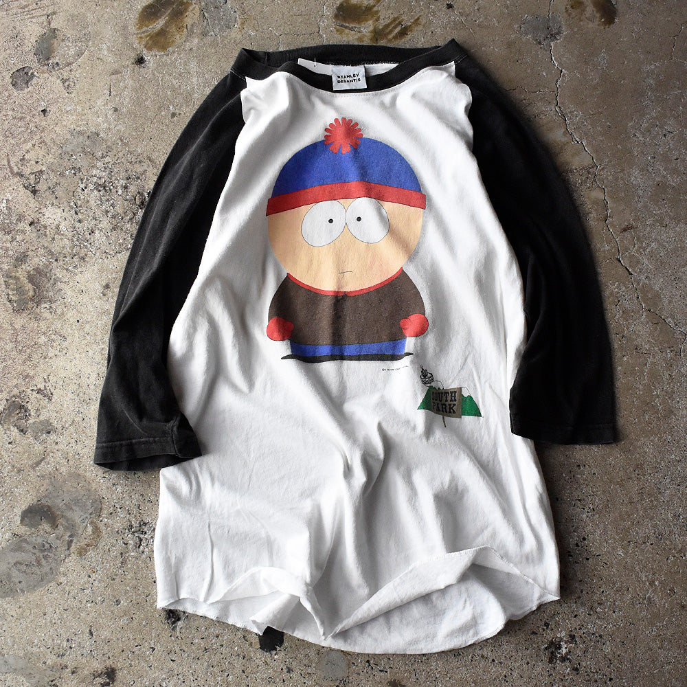 90's STANLEY DESANTIS “South Park” ラグランスリーブTシャツ USA製 240501H