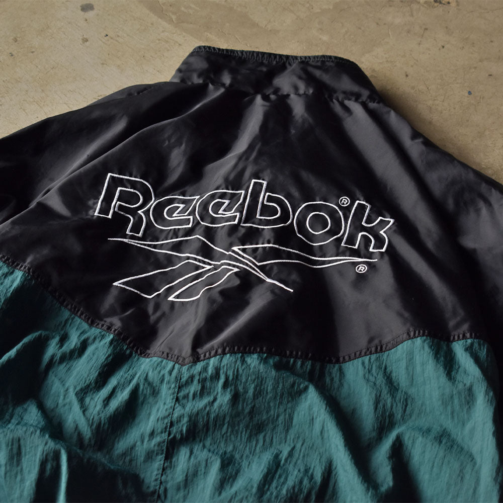 90’s Reebok 裏地付き ナイロン トラックジャケット 240518