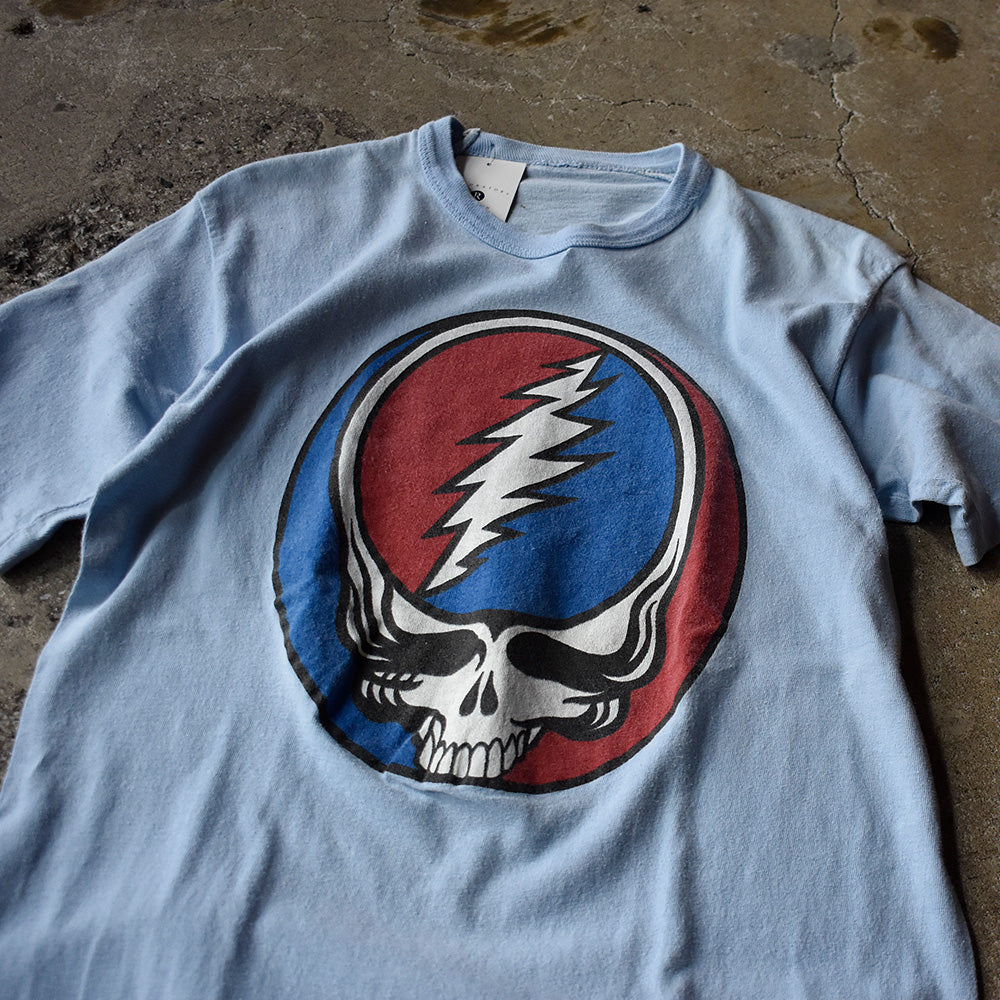 70's Grateful Dead “Steal Your Face” サンダースカル! ロック Tシャツ 230803H