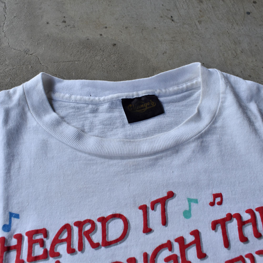 80's The California Raisins 企業 キャラ Tシャツ USA製 230703H