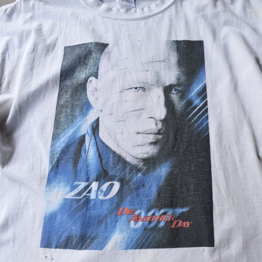 Y2K 007 “007 Die Another Day” ムービー Tシャツ USA製 250919H