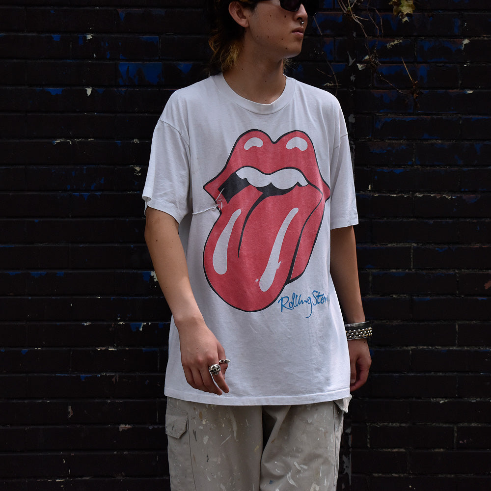 80's The Rolling Stones “Steel Wheels Tour” Tシャツ 230916H