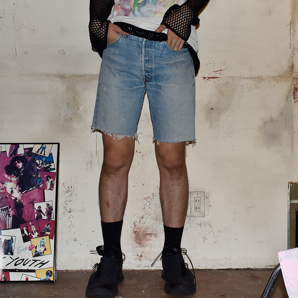 90's Levi's 501 カットオフ デニムショーツ USA製 250812H