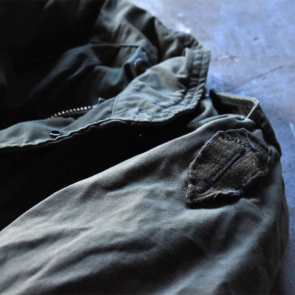 ’80 U.S.ARMY M-65 Medium-Long フィールドジャケット 240228