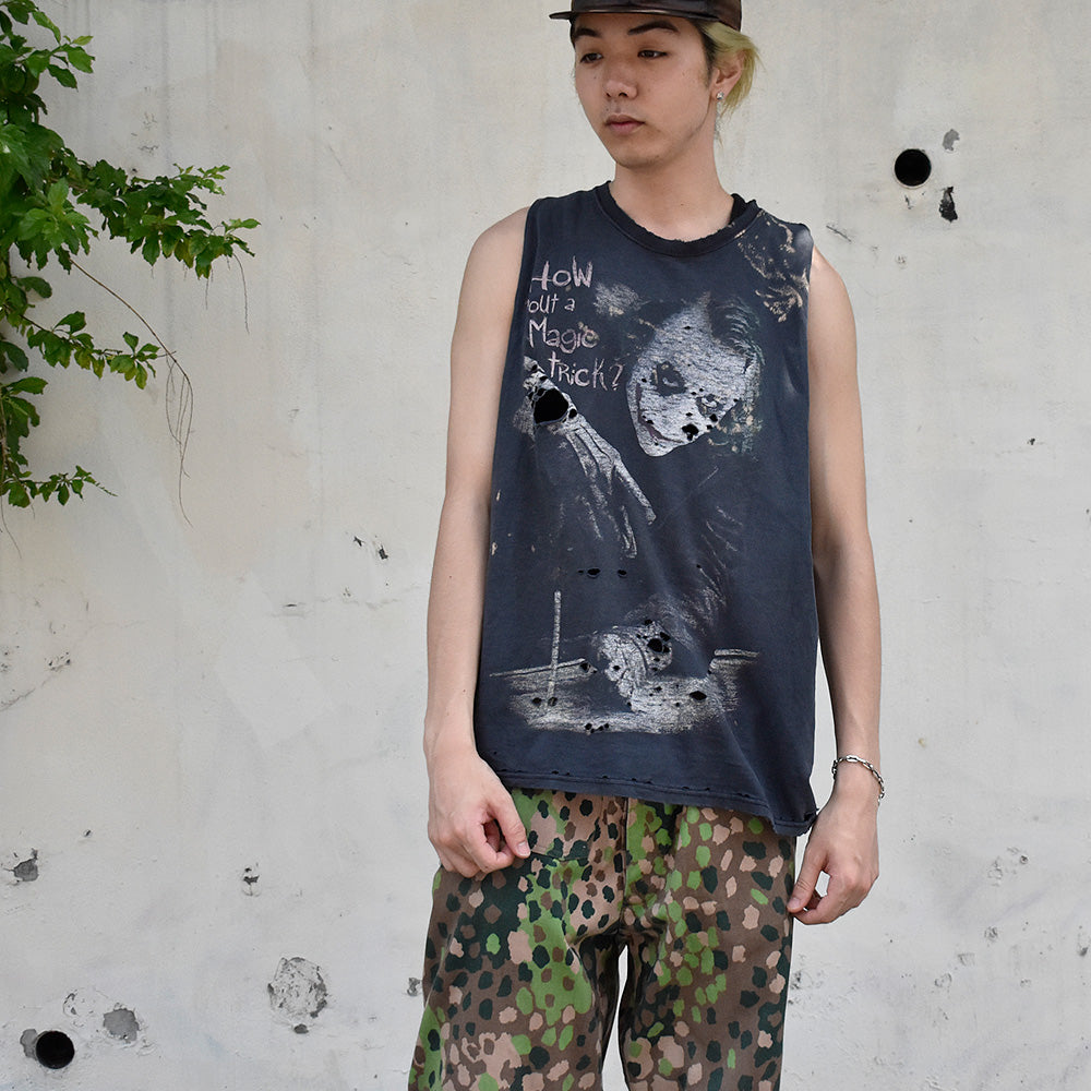 Y2K Joker “The Dark Knight” Movie カットオフTシャツ 250623H