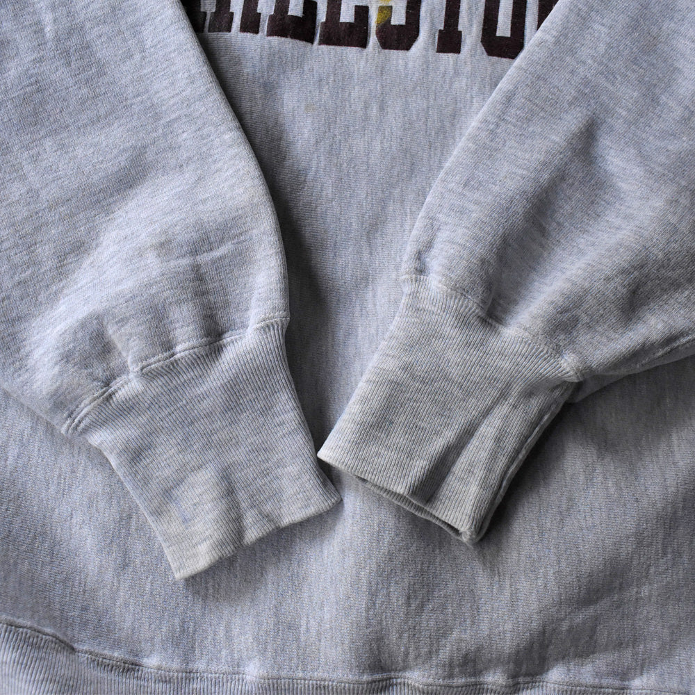 90’s Champion “COLLEGE OF CHARLESTON” 3段プリント RWスウェット 250507