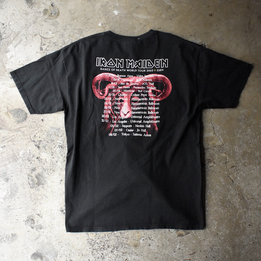 Y2K Iron Maiden “Dance of Death” World Tour Tシャツ 250510H