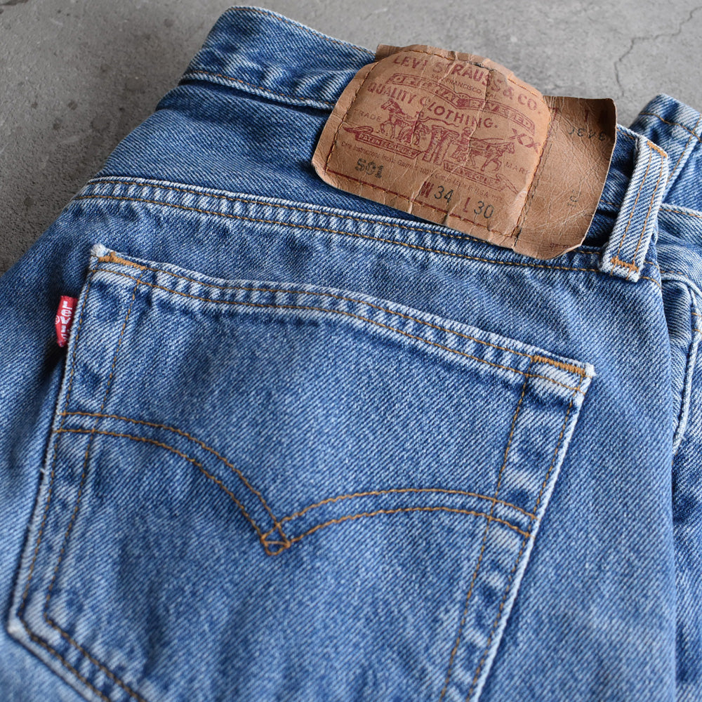 90's Levi's 501 ヒゲ! デニムパンツ USA製 231225
