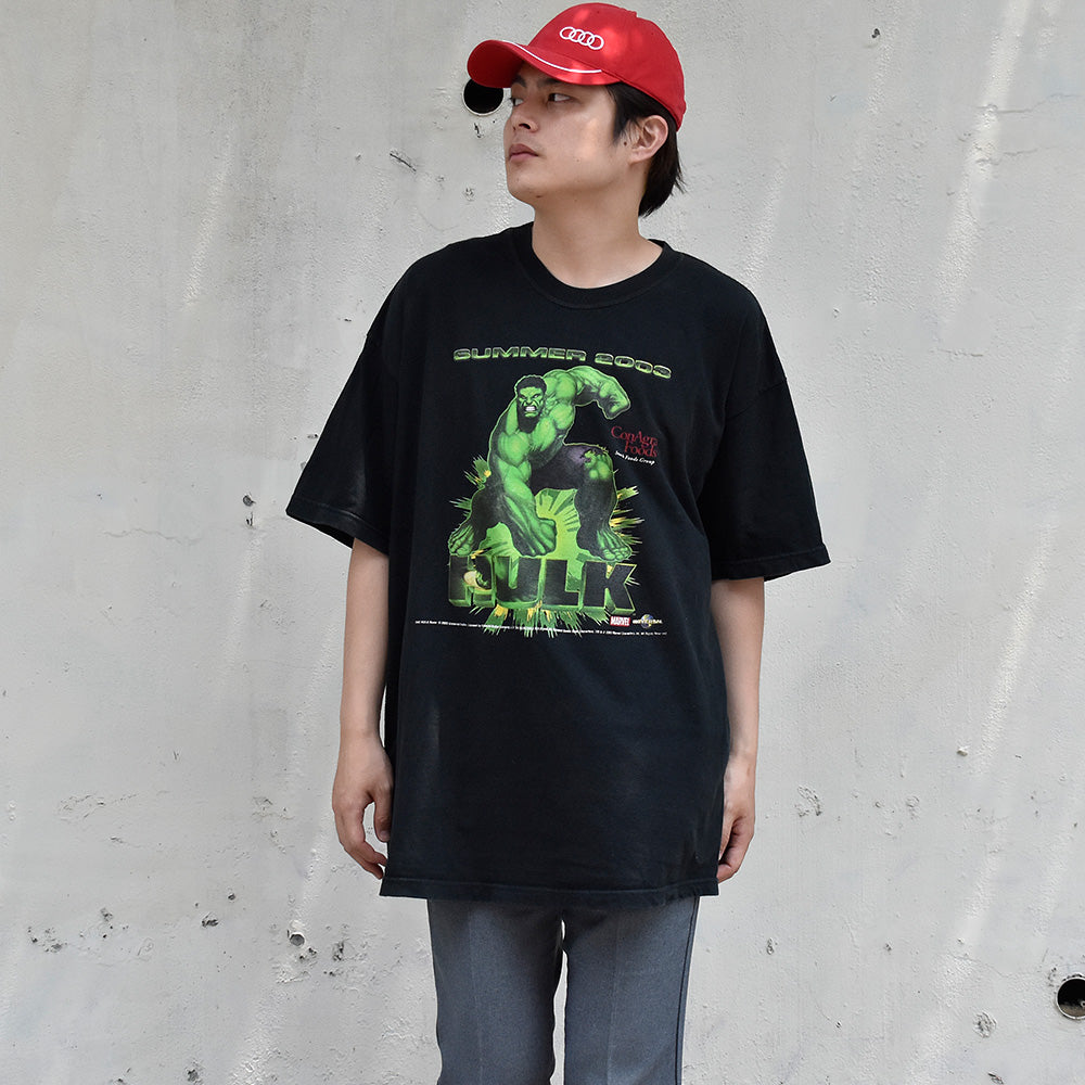Y2K Marvel Comics “The Hulk” アメコミ Tシャツ 250710H