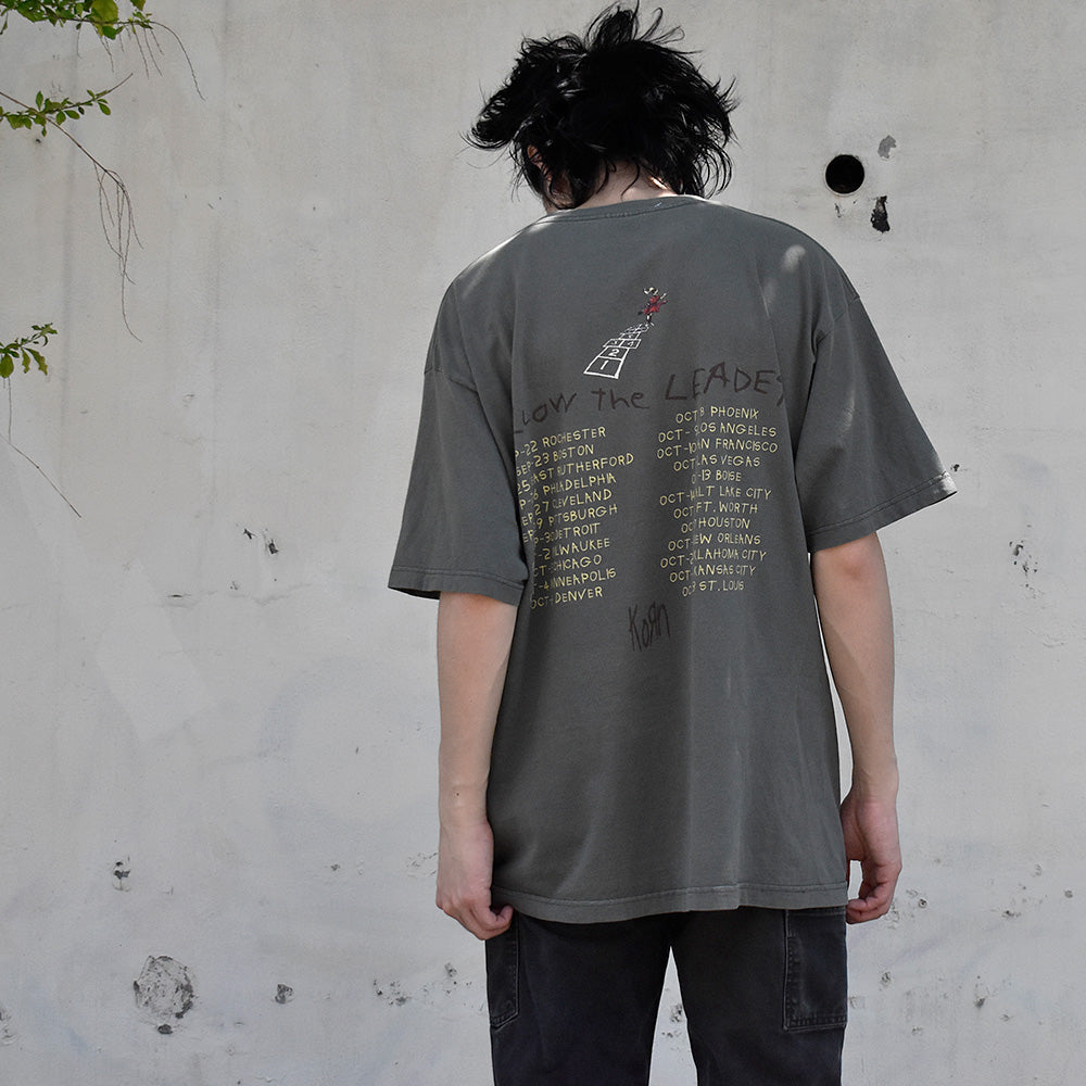 90's Korn “Follow the Leader” Tour Tシャツ 250421H
