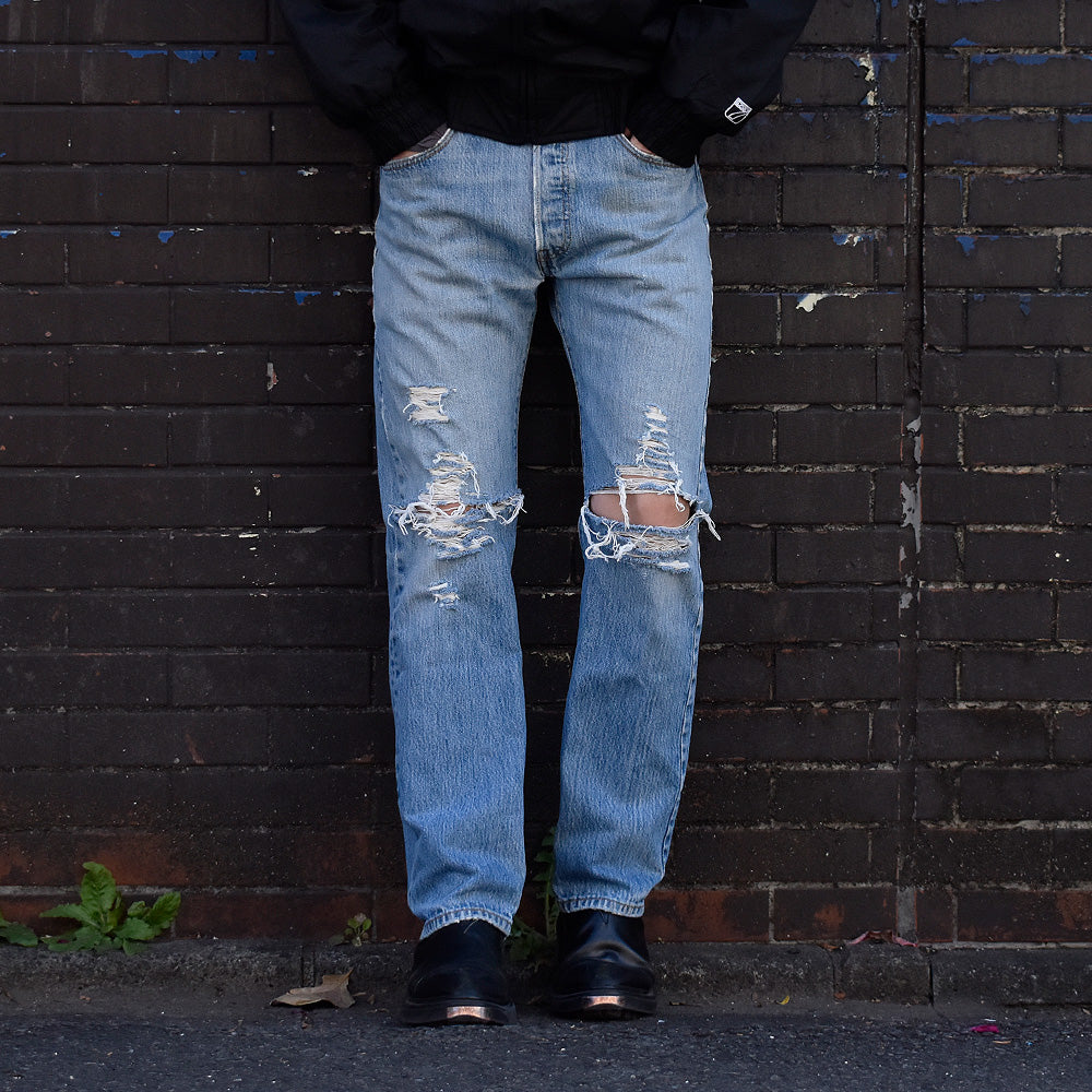 Y2K ダメージ! Levi's 501 デニムパンツ 231222H