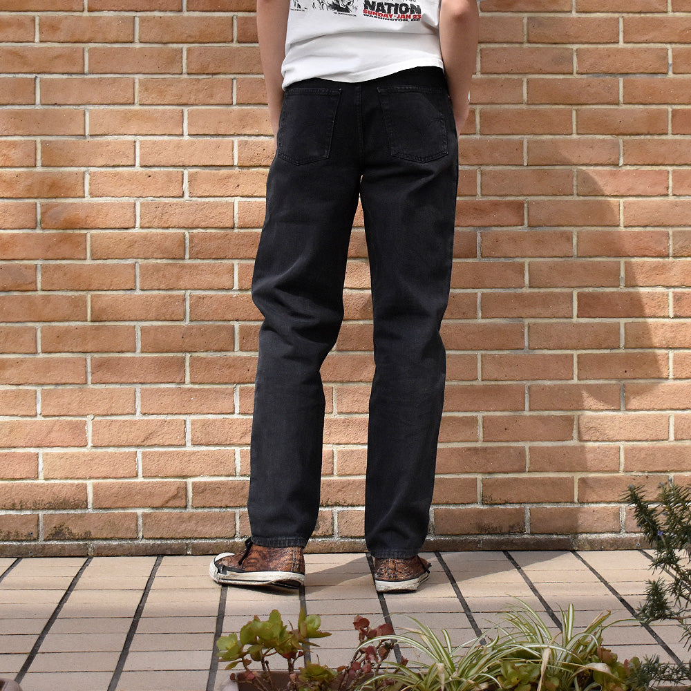 Y2K VERSACE JEANS COUTURE ブラック デニムパンツ Italy製 250310H