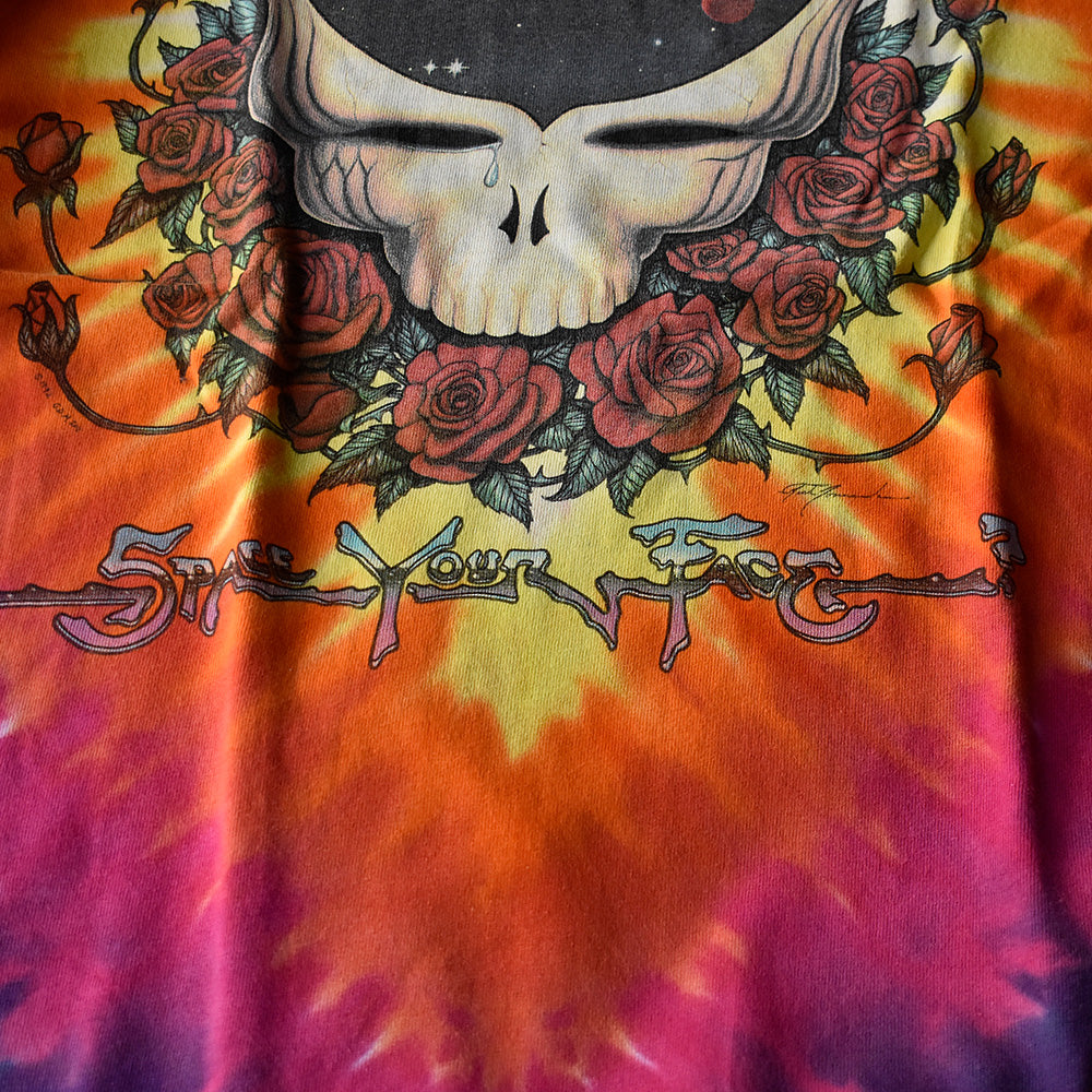 90’s LIQUID BLUE Grateful Dead “Space Your Face” タイダイTシャツ USA製 250618H