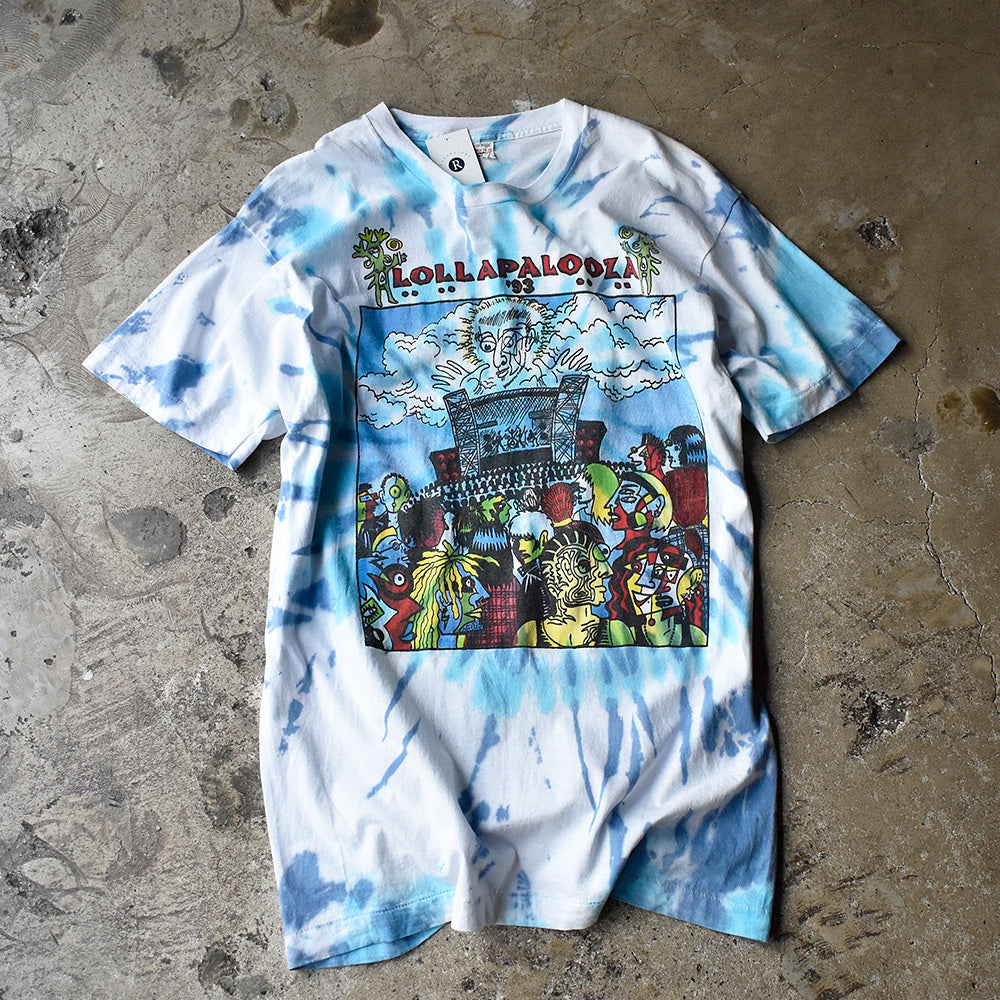 90's Lollapalooza “Lollapalooza 1993” タイダイ フェス ロック T