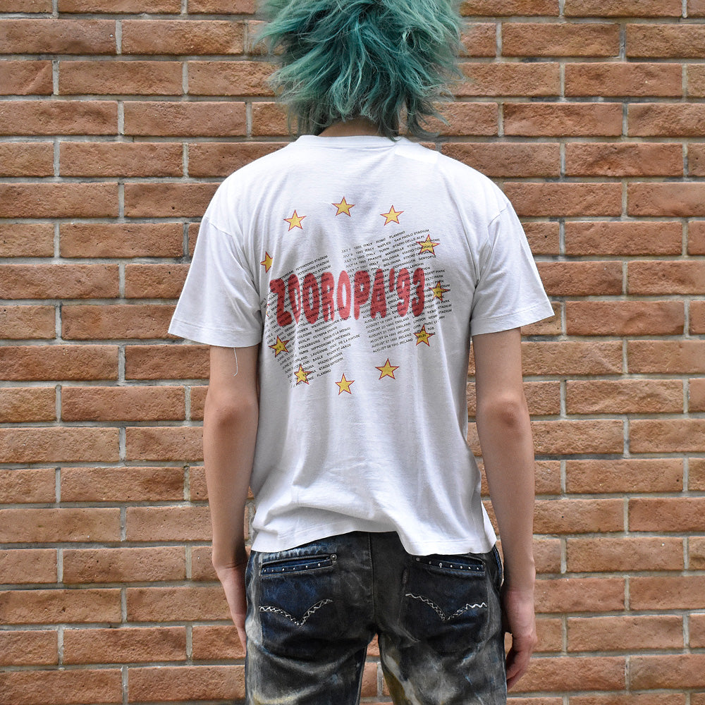 90's U2 "ZOOROPA'93 Zoo TV" Tour Tシャツ 250512HYY