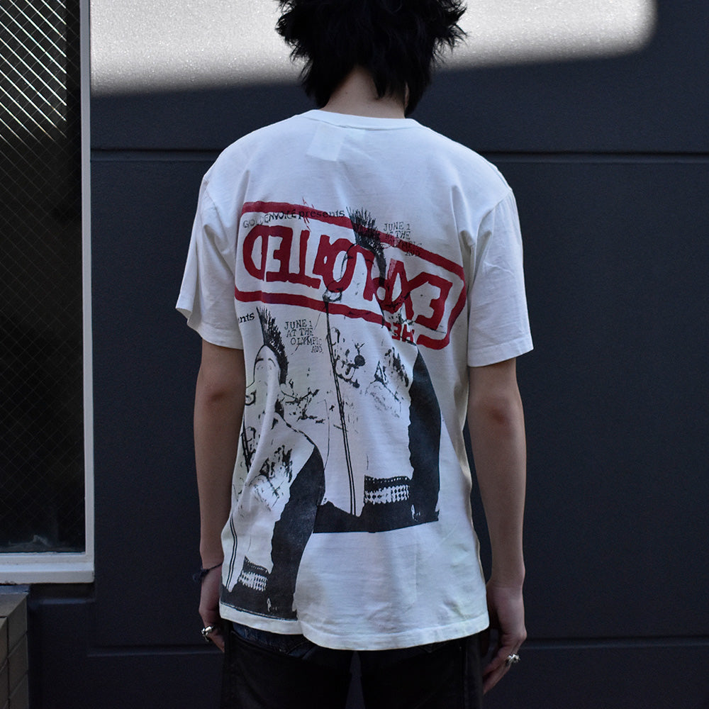 70's The Exploited 重ね刷り シルクスクリーンTシャツ 250129HSGI