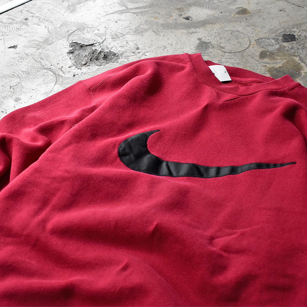 90’s NIKE big swoosh!ワッペン スウェット 240225H