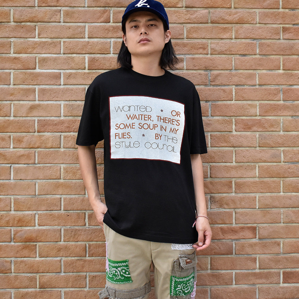 80's The Style Council “WANTED” Tシャツ “Noirshirt掲載” 240809H