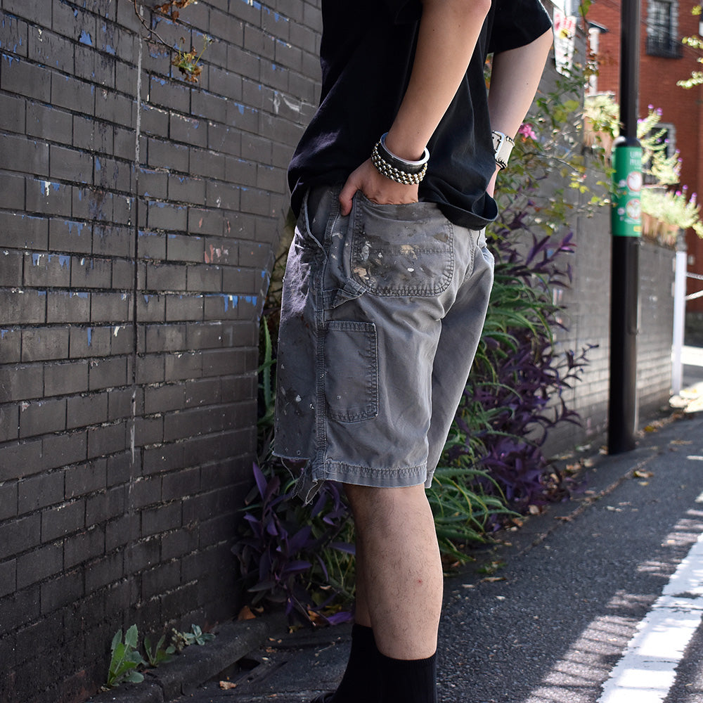 Y2K ペンキ!ダメージ! Carhartt/カーハート ワーク ショートパンツ 230831H