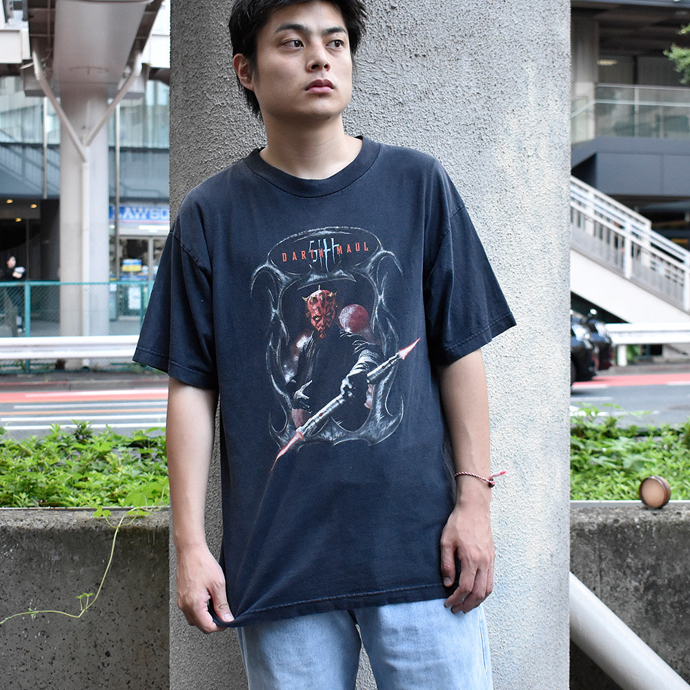 90's~ STAR WARS "Darth Maul" movie Tシャツ 240913H
