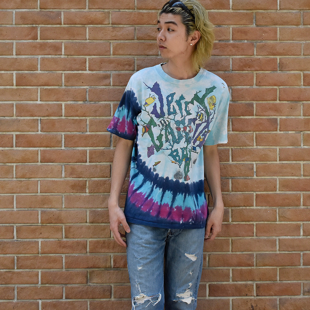 90’s LIQUID BLUE “Jerry Garcia Band” タイダイTシャツ 250620H