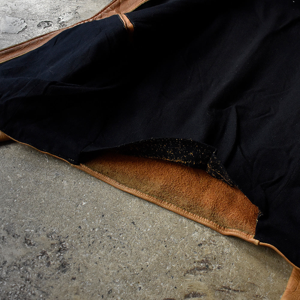 40's CHERVEITY'S BAR-NUN PORTLAND DEER SKIN レザースポーツジャケット 250102H